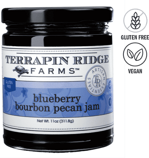 Blueberry Bourbon Pecan Jam