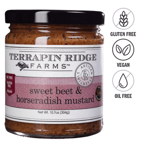 Sweet Beet and Horseradish Mustard
