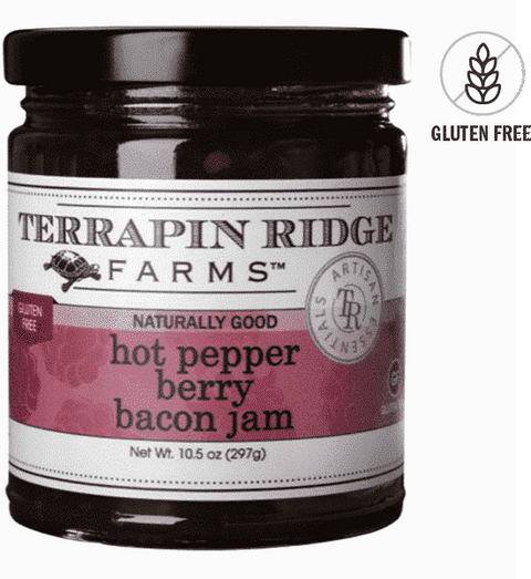 Hot Pepper Berry Bacon Jam