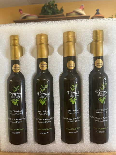 Hot and Spicy Olive Oil Collection